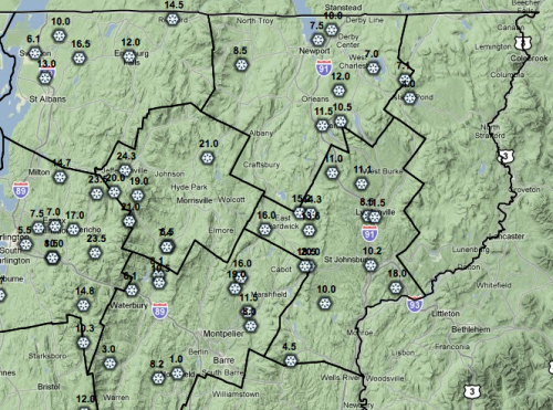 Snow Totals Snow Totals