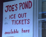Joes Pond Sign